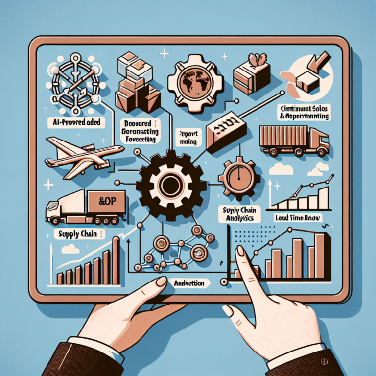 AI-Powered Demand Forecasting: How Smart Supply Chain Analytics Are Redefining S&OP Planning