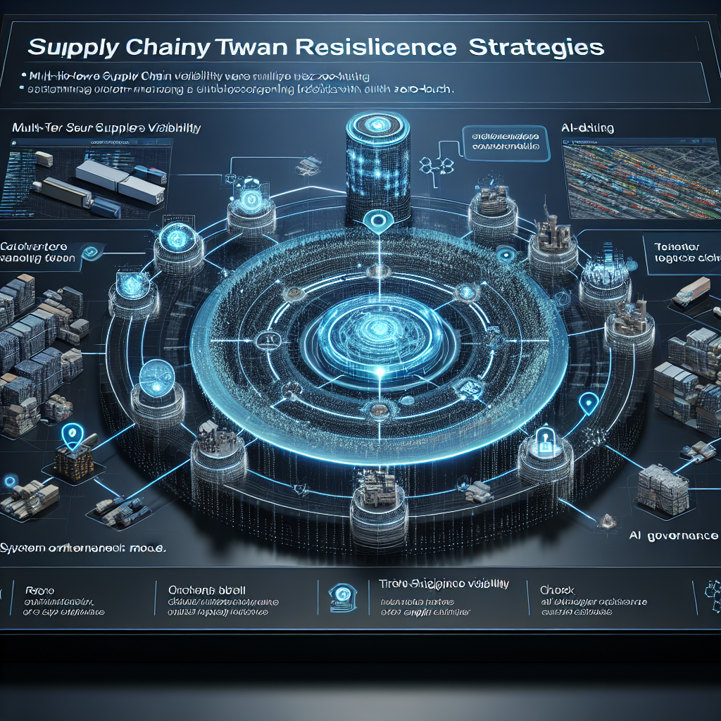 Supply Chain Resilience in 2025: Digital Twins, AI Governance & Zero-Touch Logistics Strategies - supply chain resilience strategies